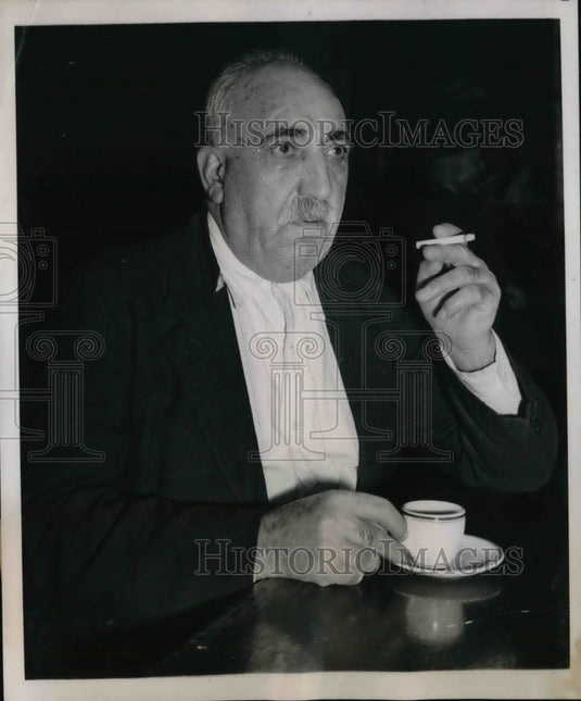 1940 Press Photo Mohammed Oasman Tannery Worker returned to his native turkey