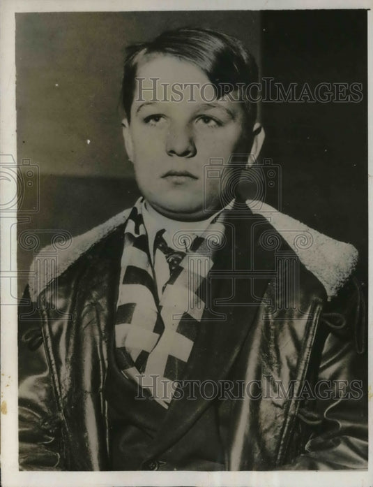 1931 Press Photo Stanley Orlenski Shoots And Kills Bully Joseph Pryzstas
