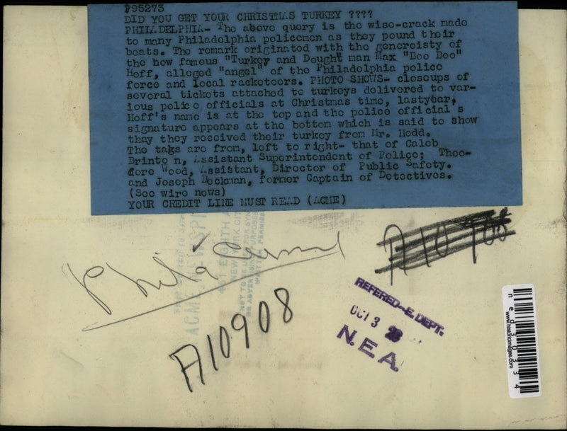 Load image into Gallery viewer, 1926 Press Photo Parcel Delivery Tags in Philadelphia
