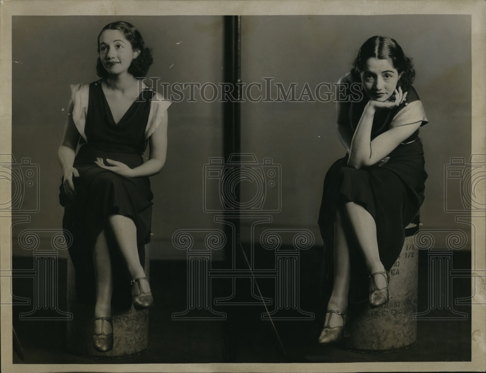 1934 Press Photo Nancy Del Rio