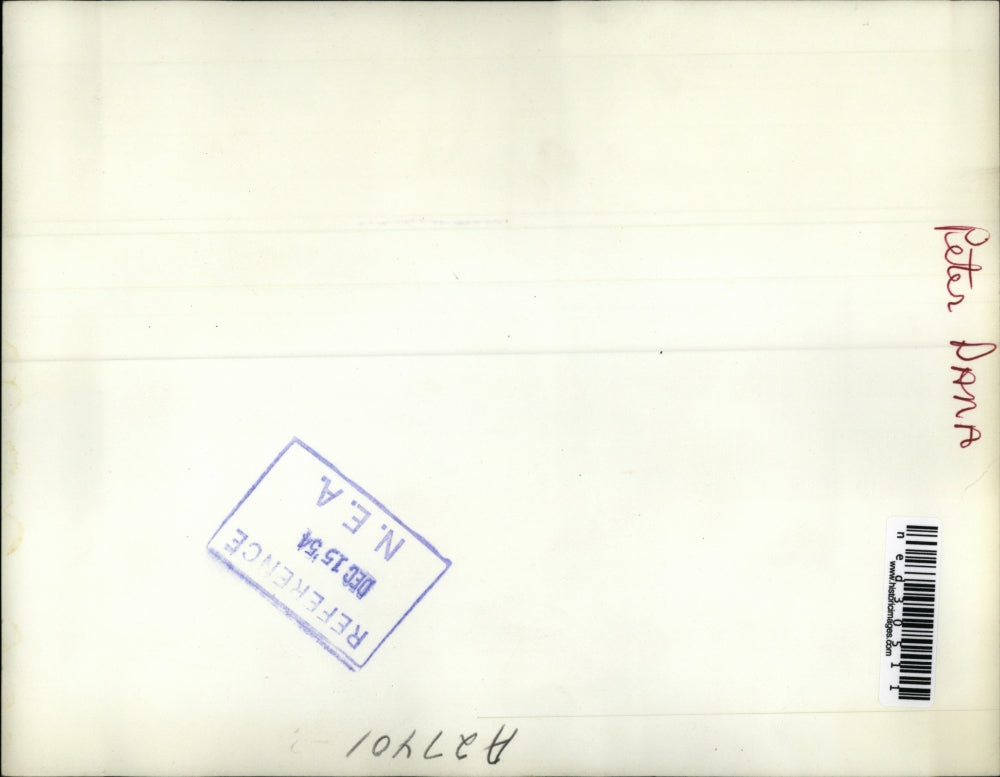 54 Press Photo Captain Peter Dana reports spotting wreckage of missing Airline