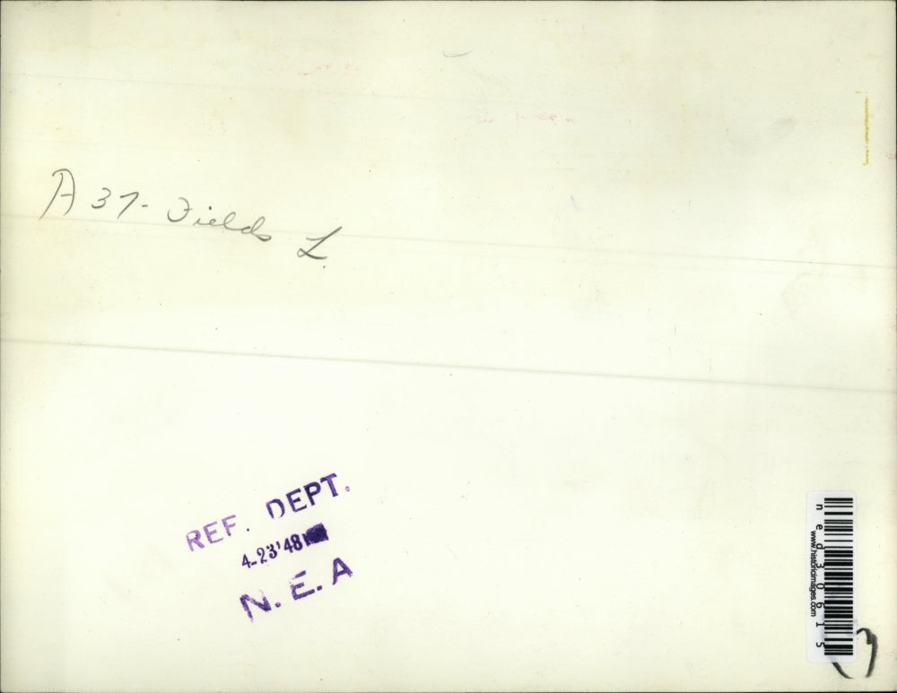 1948 Press Photo A collapsed hangar wall at the Lunkin Airport owned by the