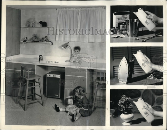 1963 Press Photo Columbus Ohio The new Westinghouse electric dehumidifier not