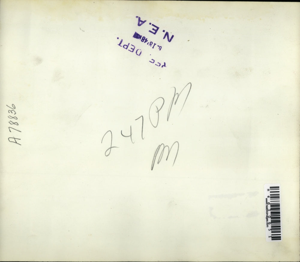 1948 Press Photo C. Kochensparger with mother, Mrs. C. Kochensparger, & nurse