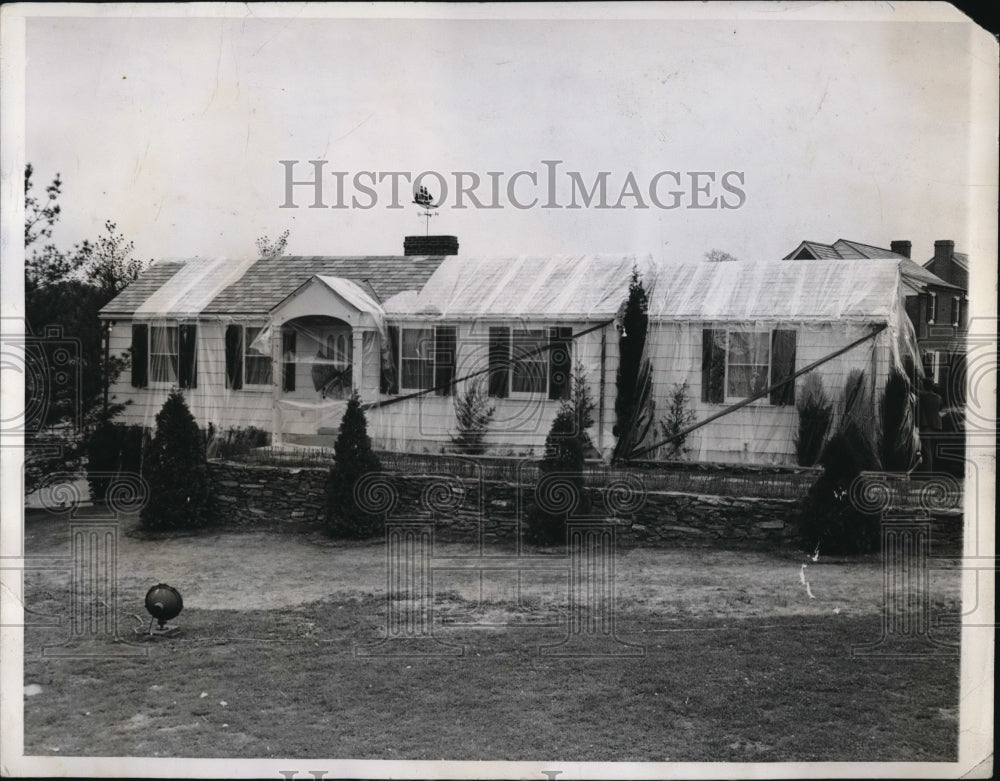 1939 Press Photo Prize Winning House in Chatham Village, Philadelphia