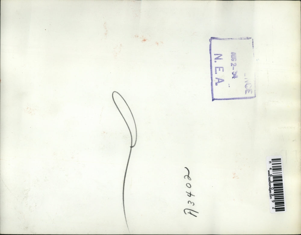 1954 Press Photo Forty-Five Patients Evacuated from Bloomfield Hospital Blaze