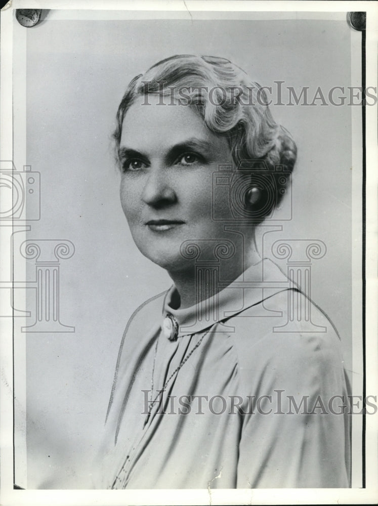 1939 Press Photo Mrs. Ethel J. Dayton