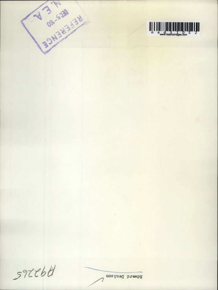 1960 Press Photo Edward Denison