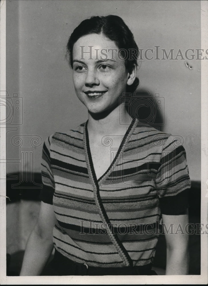 1933 Press Photo Chicago Lillian Ecoise Mitchell Harley Boss Club Case Assault