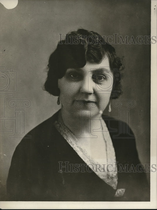 Mrs Slack 1929 Press Photo Mrs. Munsey Slack dressed in her Sunday best ...