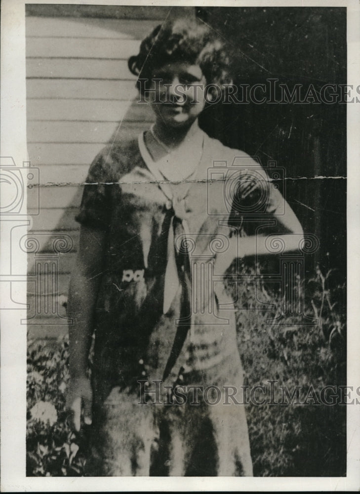 1933 Press Photo Margaret Owens And Norma Drummond Missing For 5 Months