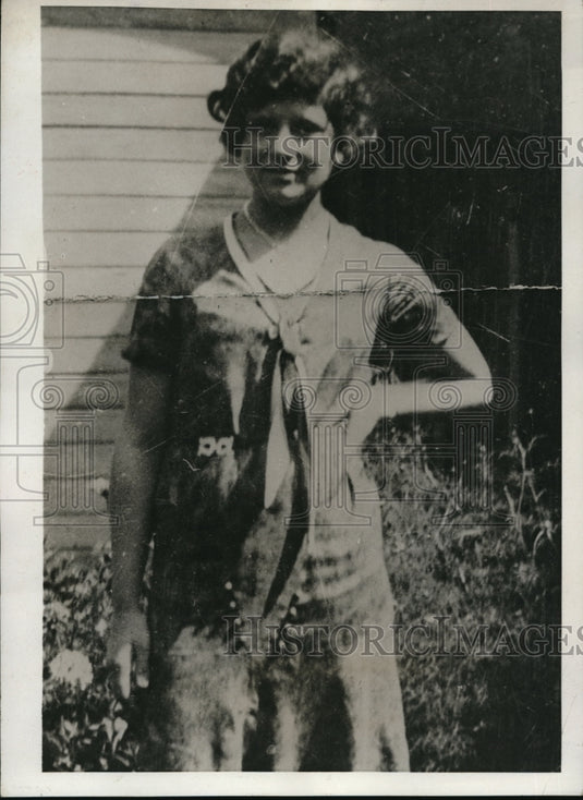1933 Press Photo Margaret Owens And Norma Drummond Missing For 5 Months