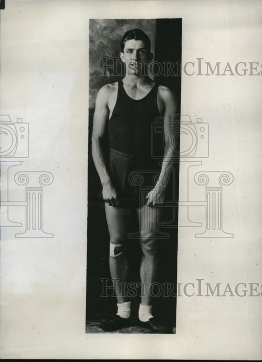 1934 Press Photo Ward Davis Accused in death of high school girl