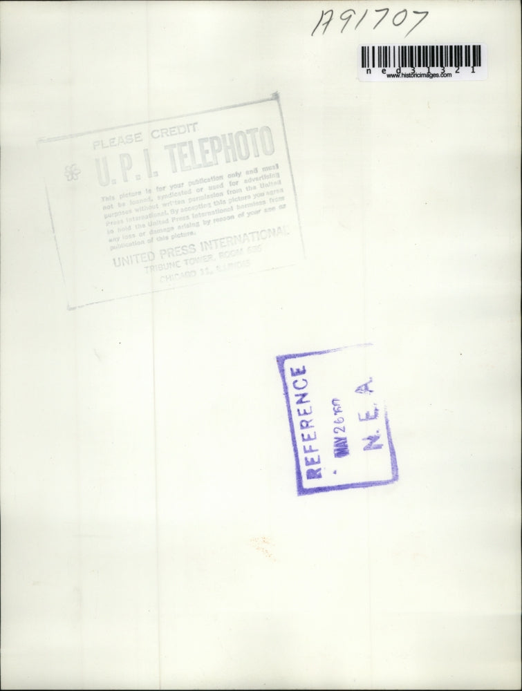 1960 Press Photo Mathew Edward Duke shot and killed by Cuban Police