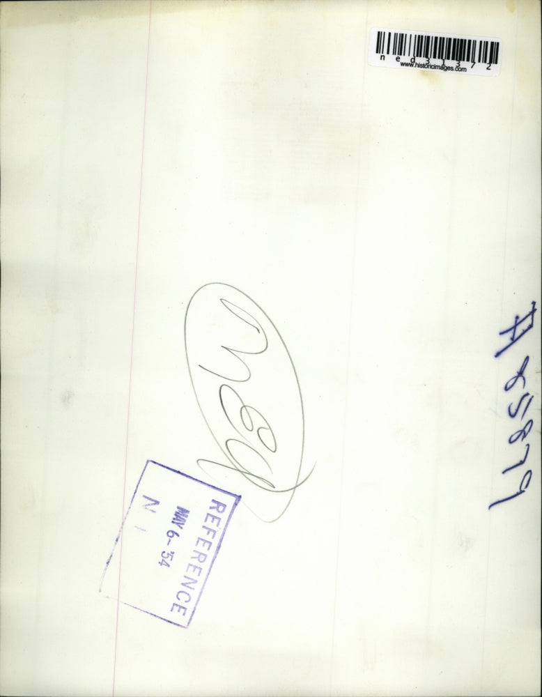 1954 Press Photo H. Strive Hensel And Joseph Welch Hold Brief Conference