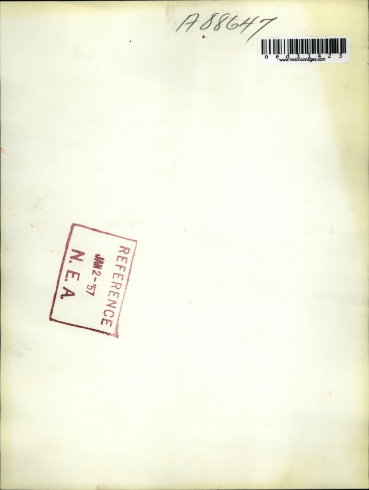 1956 Press Photo Lawrence G. Derthick Embraced By Wife After Being Sworn In