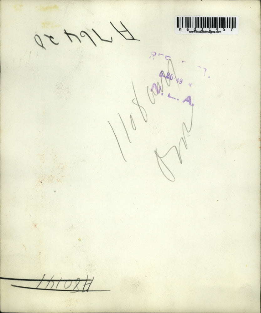 1949 Press Photo Indianapolis Ind Robert Wilson Stirling was prepared to dis-