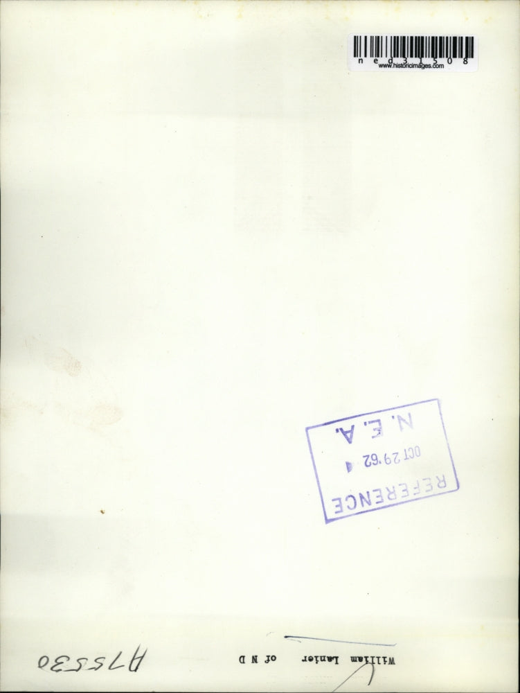 1962 Press Photo William Lanier