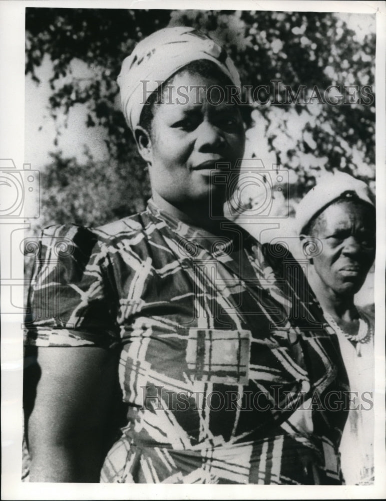 1964 Press Photo High Priestess Alice Lenshina