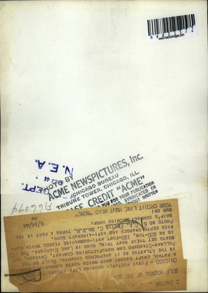 1944 Press Photo Chicago Pullman Standard Car Company C A Frutia Ship Machine