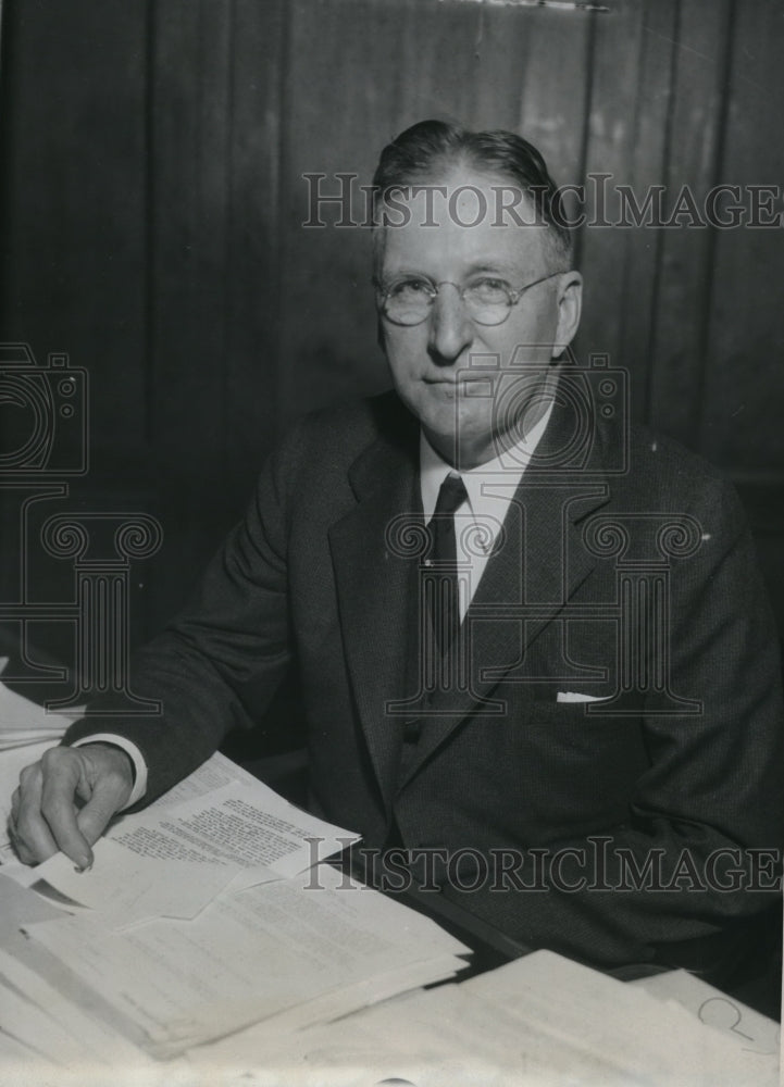 1934 Press Photo William H. McNeal appointed manager of Home Owners Loan Corp.