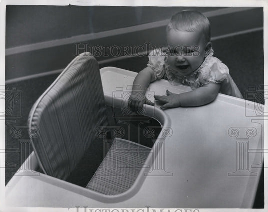 1951 Press Photo Little Miss America Trimble Products Southern Pines Goodyear