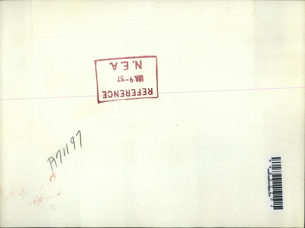 1957 Press Photo Mechanical Mine Planter Developed By the U.S. Army