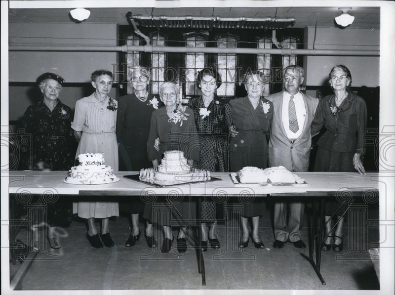 Load image into Gallery viewer, 1955 Press Photo Mrs Cerena Mereleon, who was 100-years-old is shown
