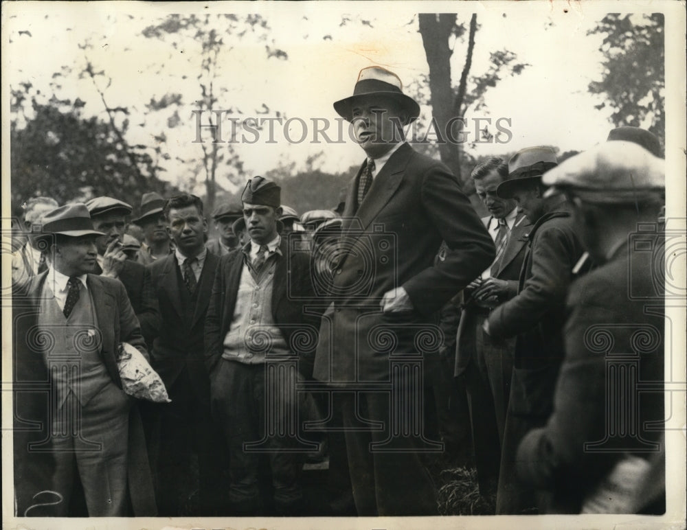 1933 Press Photo Brig. General Pelham D. Glassford, former chief of police of