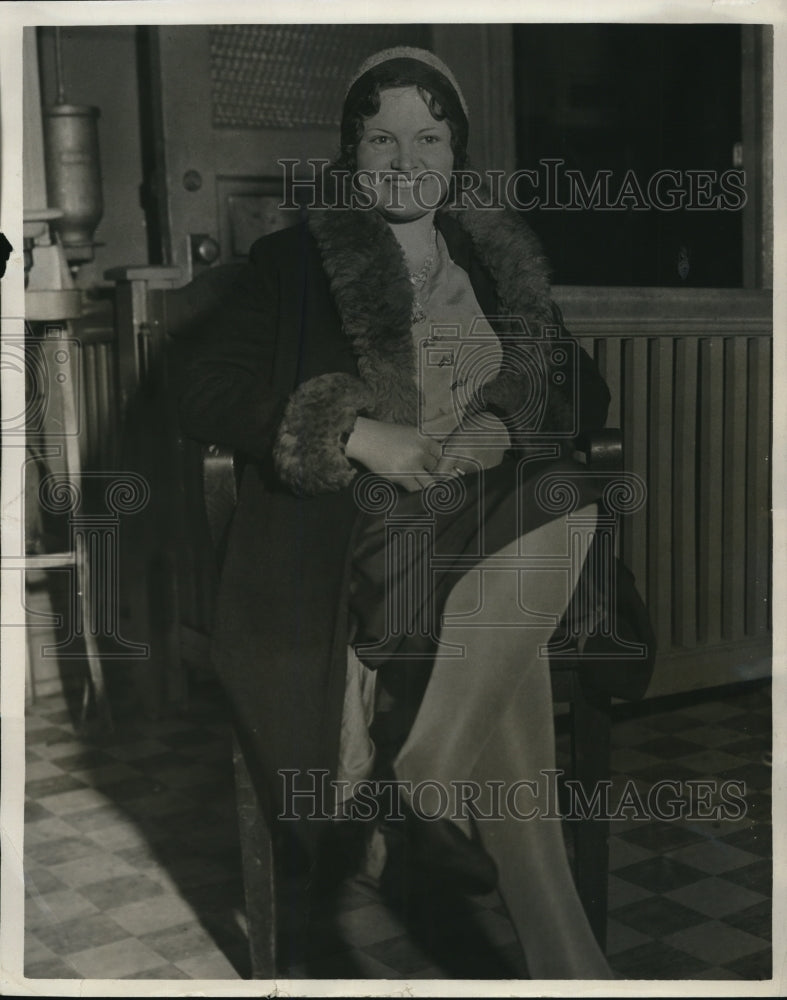1931 Press Photo Gertrude Harper of Kansas City took only 20 minutes to round up