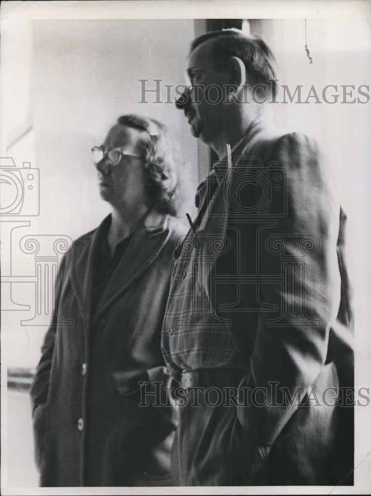 1952 Press Photo Mr and Mrs Robert Schubring
