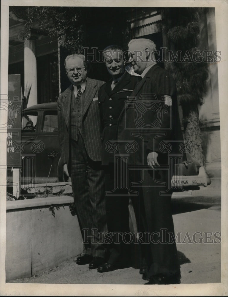 Load image into Gallery viewer, 1946 Press Photo Leaders of the allied missions to oversee elections
