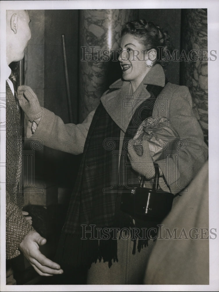 1956 Press Photo Betty richter