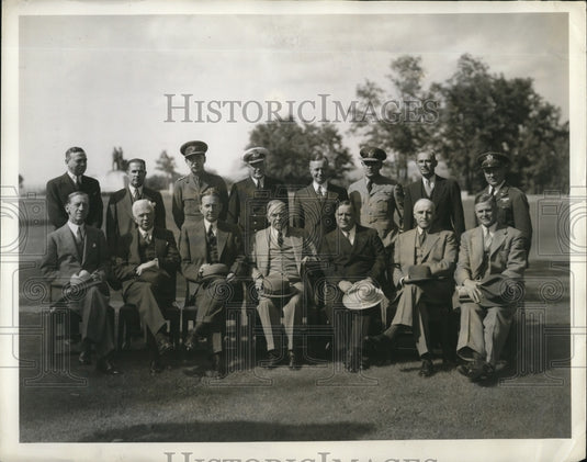 1940 Press Photo Canada U.S Defense Board J.D Hickerson, H.K Keenleyside