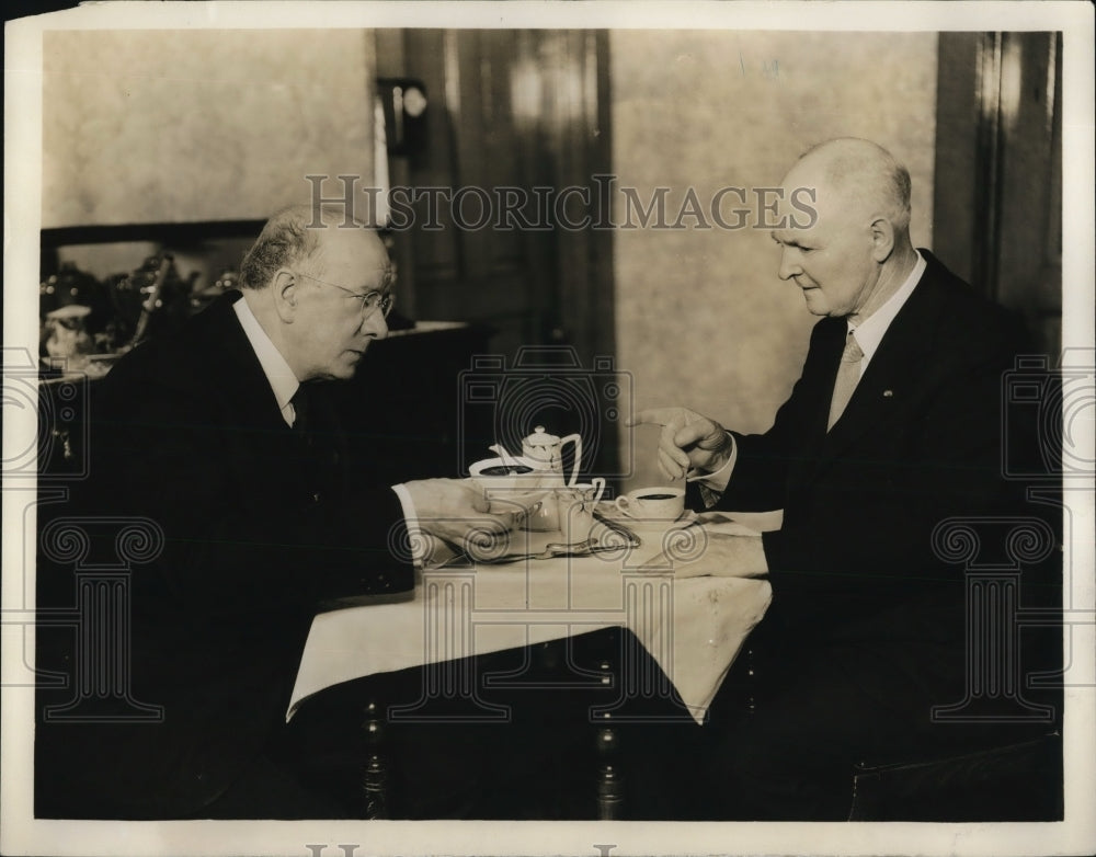 1932 Press Photo United States celebrates Columbus Day, Hon. Diego Fallon