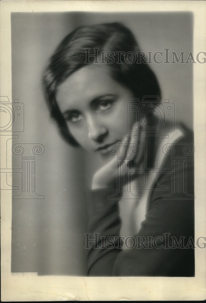 1929 Press Photo Senora Victor Zevallos, wife of Minister of Ecuador to Cuba