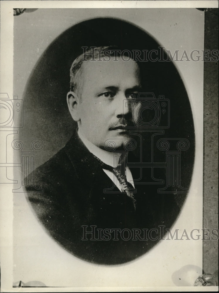 1926 Press Photo Dr L H Rilander President of Finland
