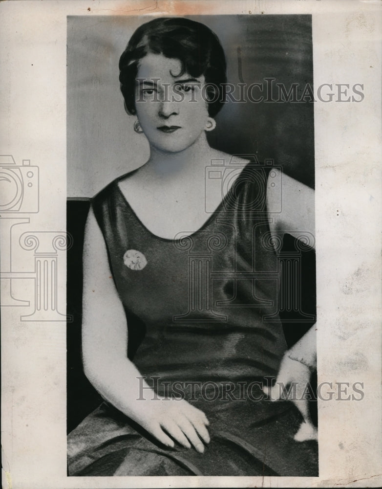 1937 Press Photo Reno Nevada Mary Kirk Raffray has extablished residence here