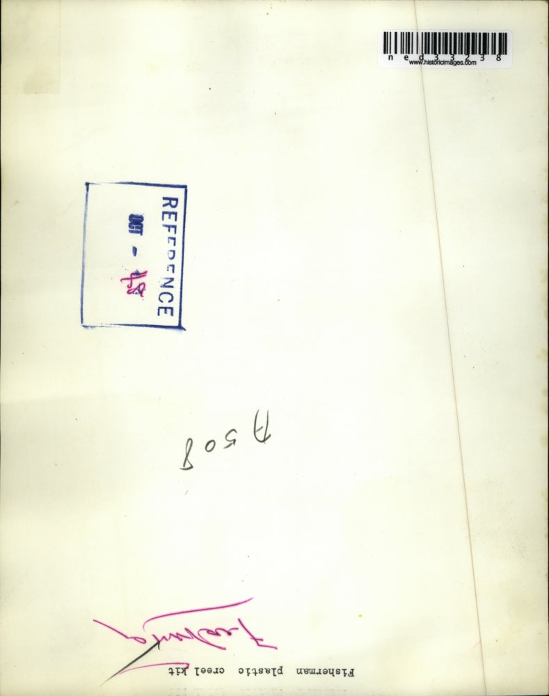 1948 Press Photo Fisherman plastic reel kit