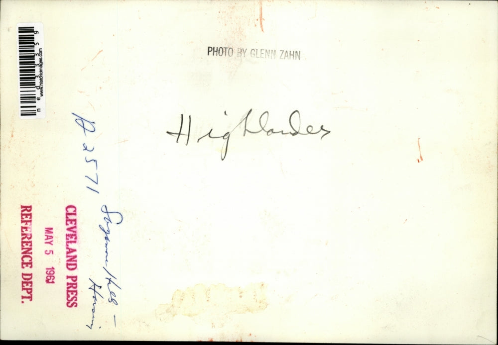 1961 Press Photo Highlands Housing Pictured