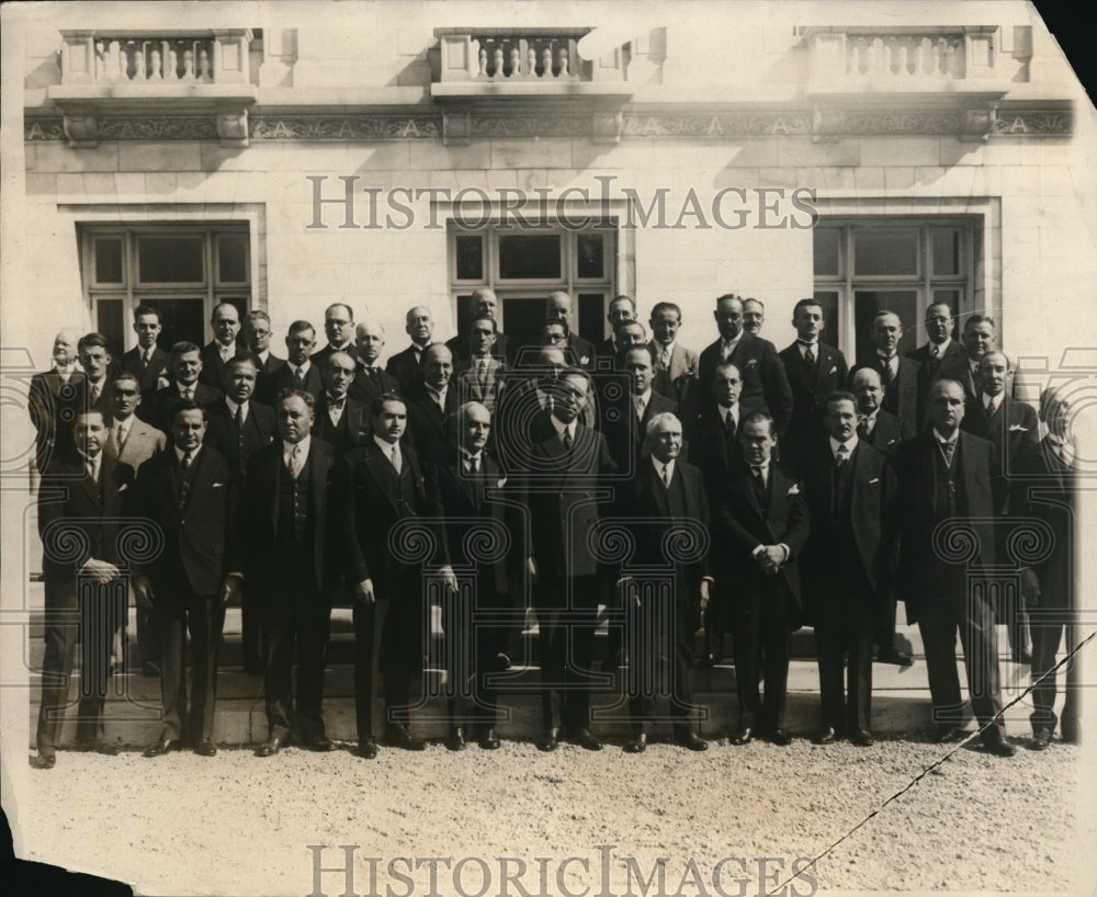 1927 Press Photo Pan American Commission meets in Washington