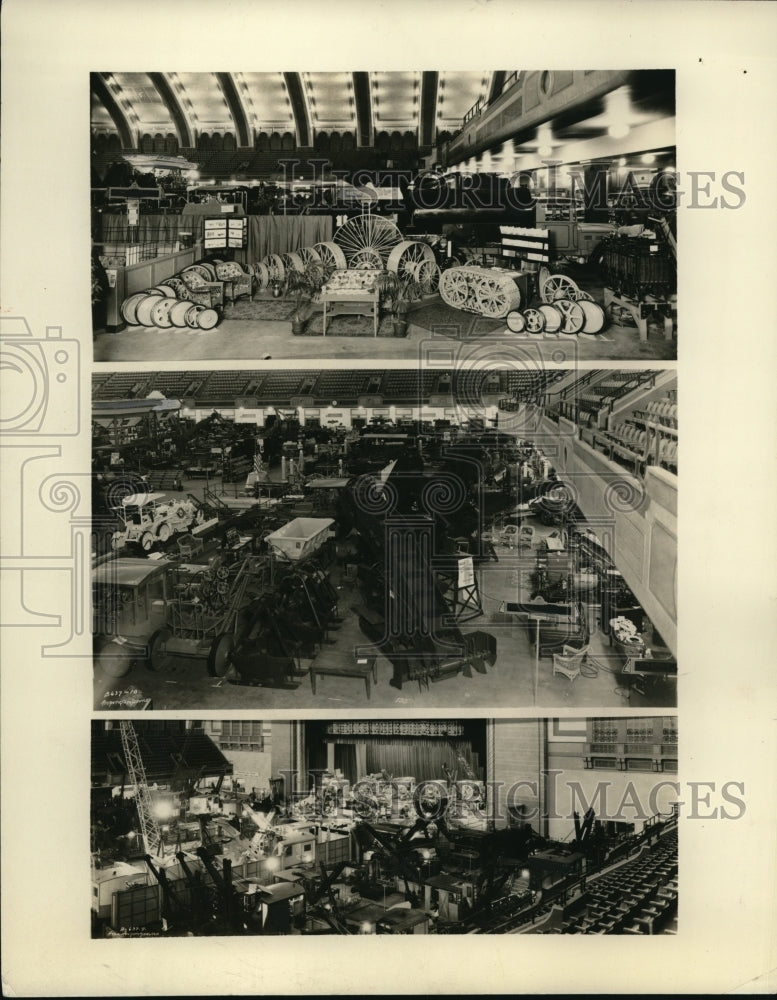 1932 Press Photo American Road Builders Association show at Detroit