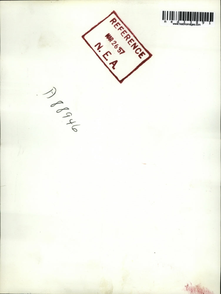 1957 Press Photo Mrs. Theresa Setsuko Shofner with husband David - ned33891