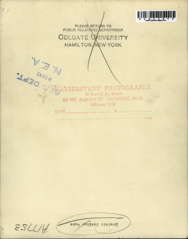 1942 Press Photo Everett Needham Case - ned33946