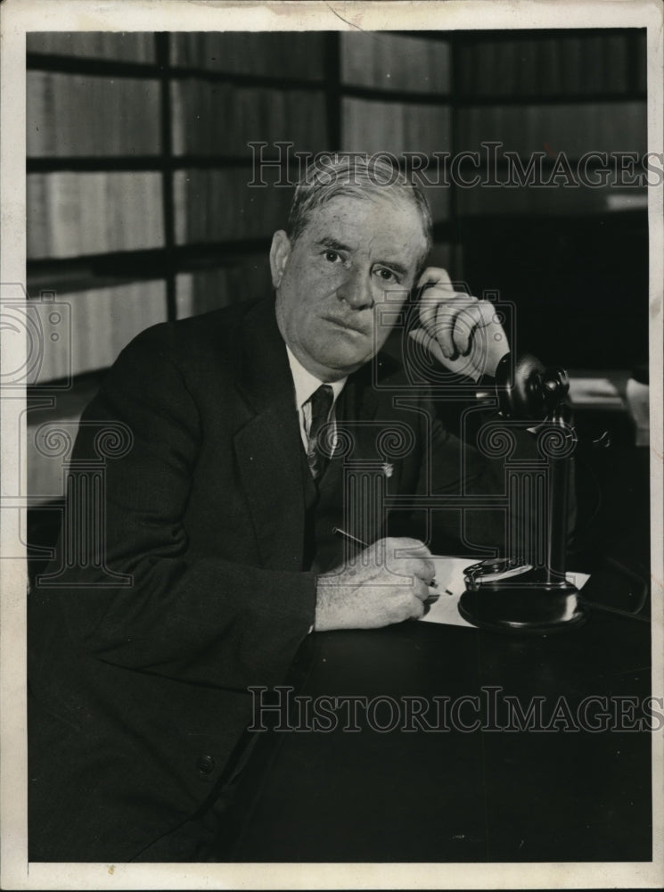 1931 Press Photo William J. Collins, new director of Senate Press Gallery