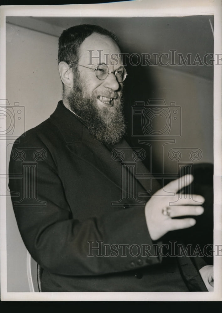 1987 Press Photo Bishop Pieere Fallaize