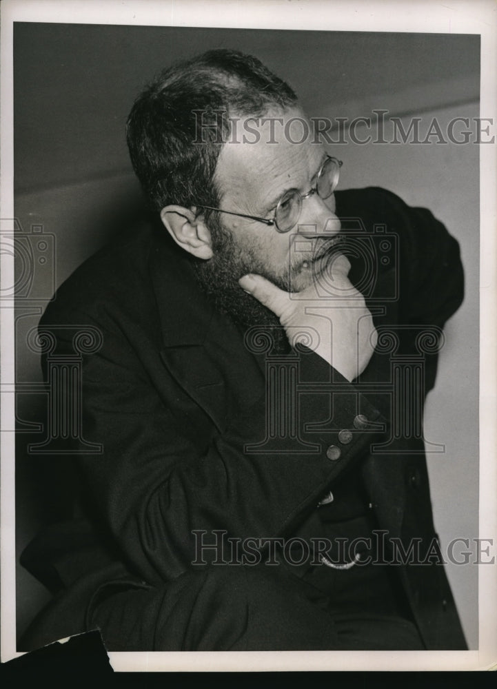 1937 Press Photo Bishop Pierre Fallaize