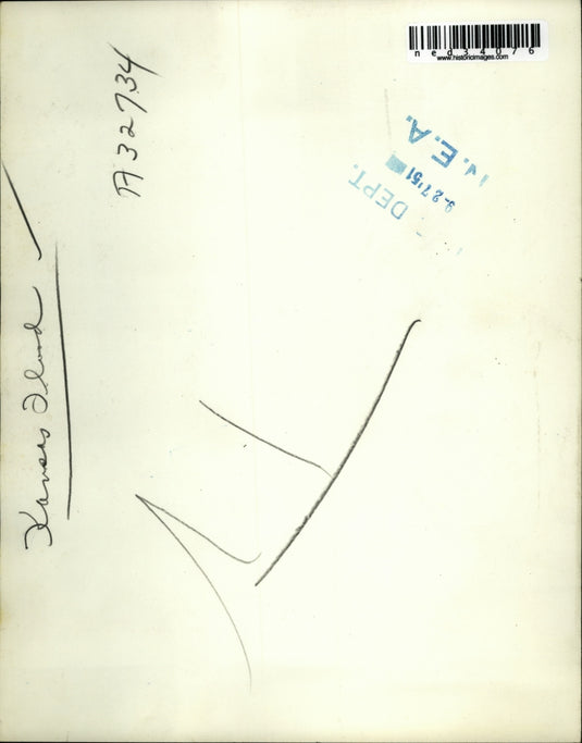1951 Press Photo Rev. Hershel Barnett from Kansas Island