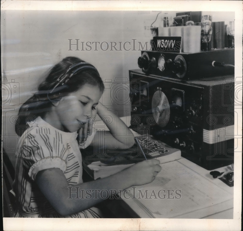 1948 Press Photo Philadelphia Pa 10 year old Jane Blebermann believed to be