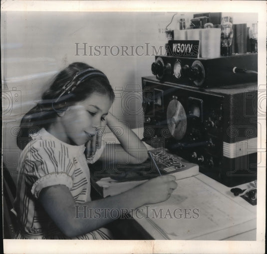 1948 Press Photo Philadelphia Pa 10 year old Jane Blebermann believed to be